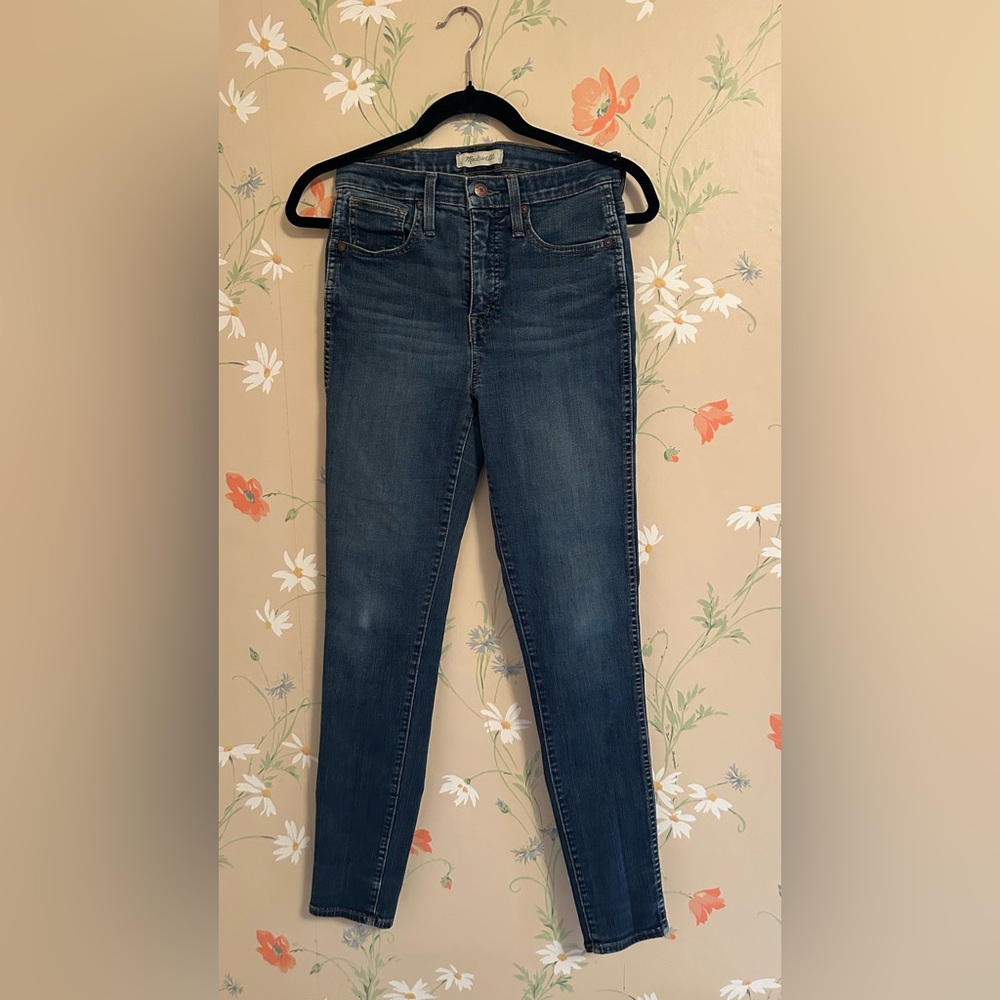 Madewell Indigo High-Rise Skinny Jeans